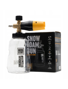 Work Stuff Snow Foam Gun pianownica do myjki ciśnieniowej 1L złączka 1/4 zbiornik HDPE