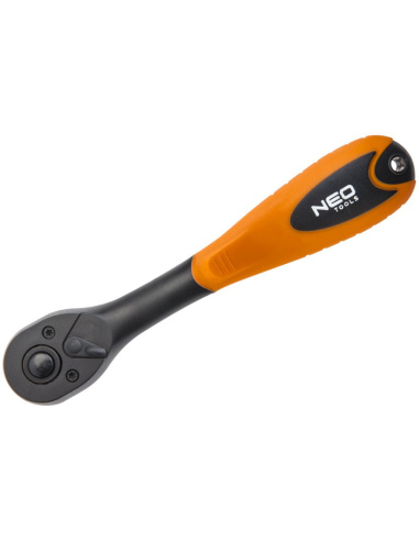 Grzechotka odgięta NEO Tools 08-513 napęd 3/8 cal mechanizm CrMo 72 zęby