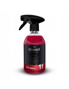 Deturner Bloody Wheels płyn do mycia felg deironizer 500 ml butelka ze sprayem