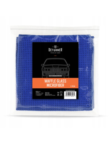 Deturner Waffle Glass Microfiber – mikrofibra do szyb | Kucar