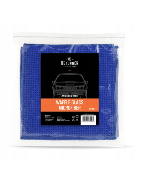Deturner Waffle Glass Microfiber – mikrofibra do szyb | Kucar