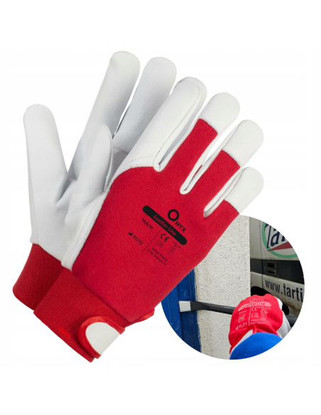 Rękawice Verken Velcro skóra kozia 9 L — Verken | Kucar