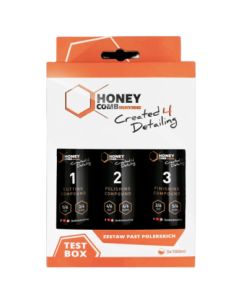 Testbox Zestaw Past Polerskich Honey Combination 3x100ml tubki auto-detailing