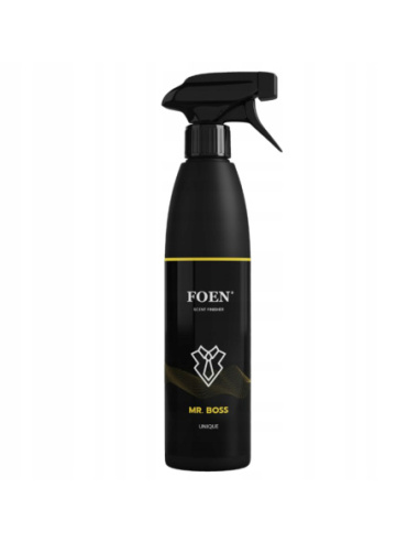 Foen Boss zapach samochodowy perfumy do wnętrza auta 500ml — butelka z atomizerem