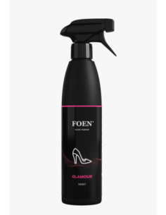 Foen Glamour 450ml perfumy do wnętrz samochodu butelka z dozownikiem