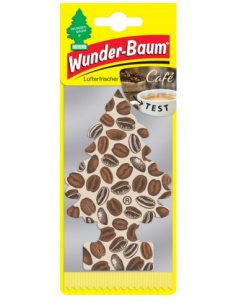 Choinka zapachowa Wunder Baum Cafe Kawa — papierowa zawieszka do samochodu z aromatem kawy