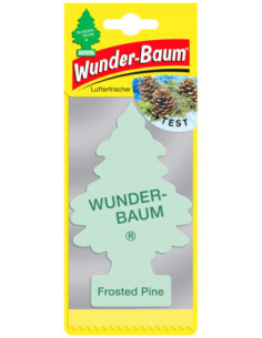 Wunder-Baum Frosted Pine choinka zapachowa do samochodu zawieszka 1 szt.