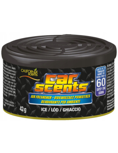 California Scents Ice odświeżacz do auta puszka aluminiowa 42g świeży zapach