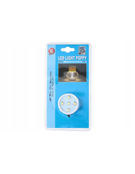 Dioda LED do gniazda zapalniczki samochodowej czerwona 12V 24V All Ride konektory 6,3 mm