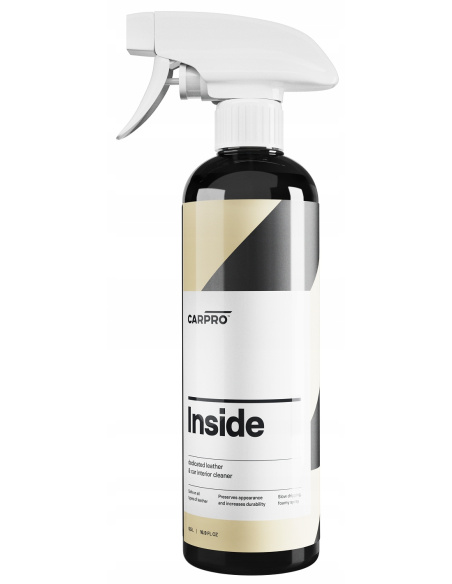 CarPro Inside cleaner do czyszczenia wnętrza auta skóry winylu plastiku 500ml