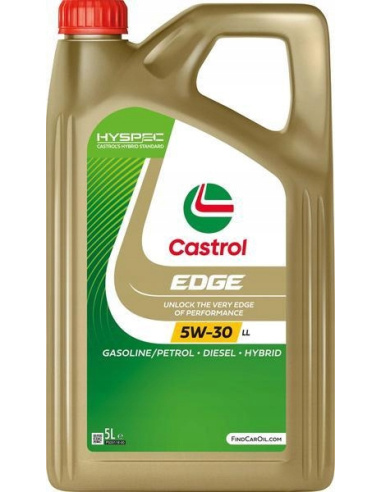 Castrol EDGE 5W-30 olej silnikowy pełnosyntetyczny 5 litrów — opakowanie kanister