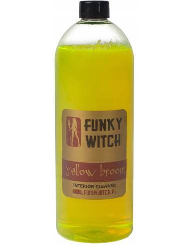 Funky Witch Yellow Broom Interior Cleaner do czyszczenia wnętrza 215ml