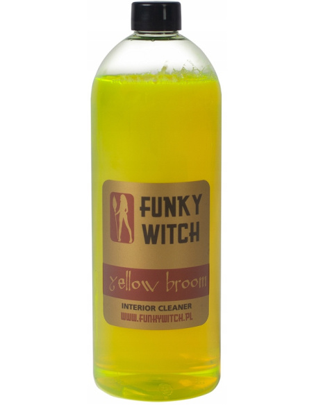Funky Witch Yellow Broom Interior Cleaner do czyszczenia wnętrza 215ml