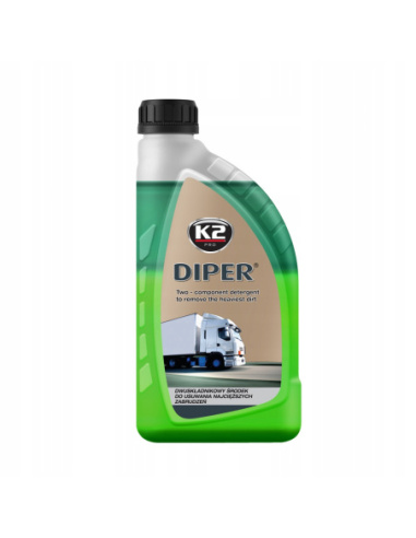 K2 Diper dwuskładnikowa silna piana aktywna 1L