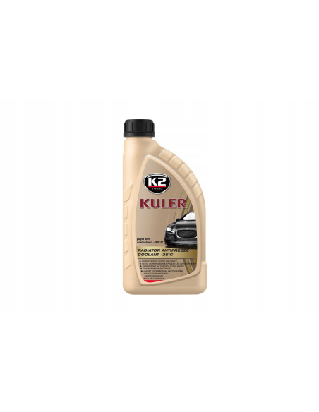 K2 płyn do chłodnic KULER 1L -35C czerwony