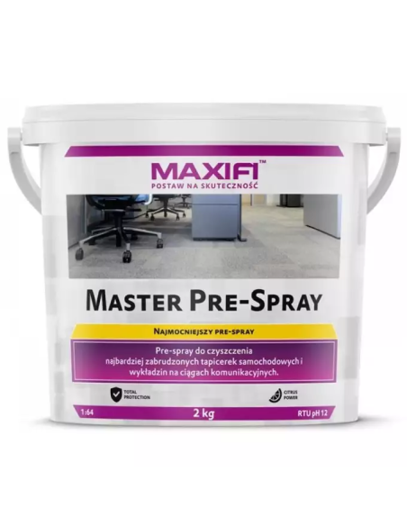 MAXIFI Master Pre-Spray 2kg – pranie tapicerki