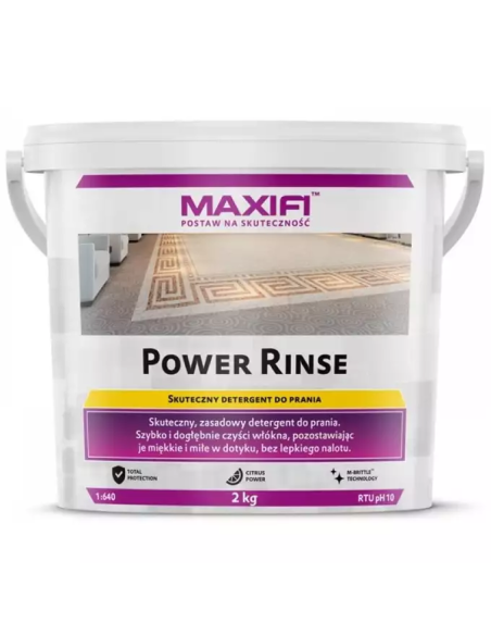 MAXIFI Power Rinse 2kg – płukanie ekstrakcyjne