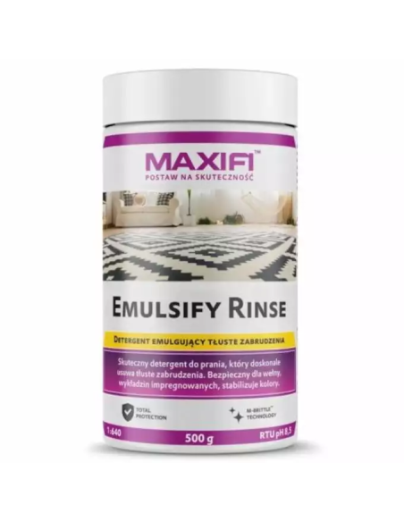 MAXIFI Emulsify Rinse 500g – łagodne płukanie