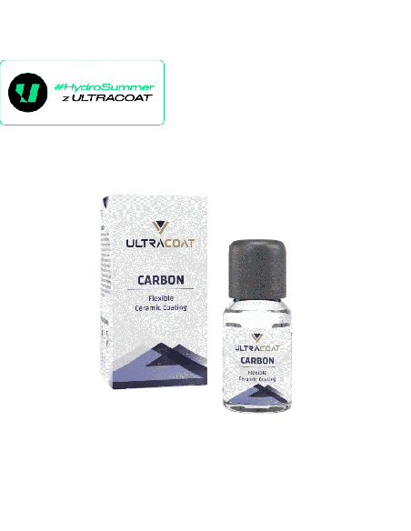 ULTRACOAT Ultracoat Carbon 15ml – elastyczna powłoka ceramiczna SiO2 na 12 mies.