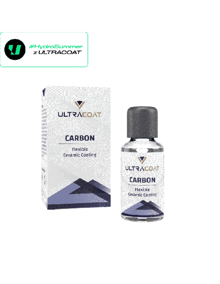 ULTRACOAT Ultracoat Carbon 30ml – elastyczna powłoka ceramiczna SiO2 na 12 mies.