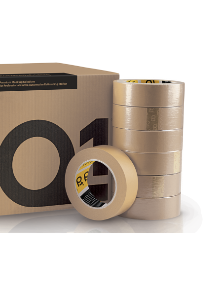 Q1 CarBasic Masking Tape, Brązowa, 30 mm x 50 m