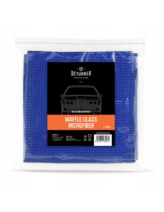 Deturner Waffle Glass Microfiber 40x40 cm – mikrofibra do szyb – zdjęcie produktu