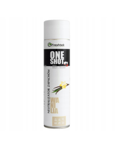 Freshtek One Shot Wanilia 600 ml – odświeżacz powietrza – zdjęcie produktu