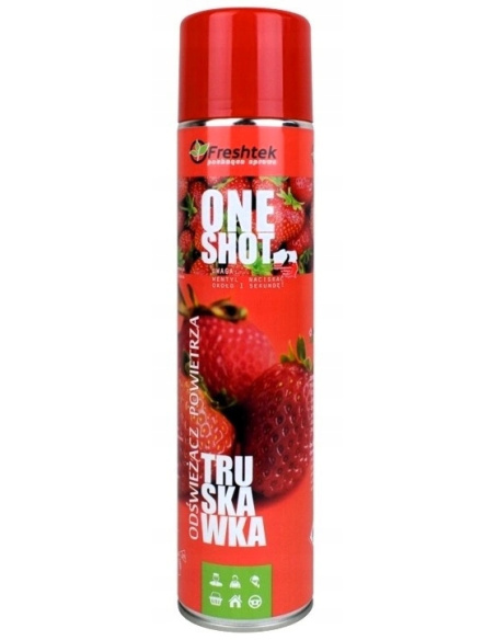 Freshtek Odświeżacz powietrza Truskawka 600 ml One Shot – zdjęcie produktu