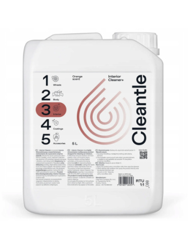 Cleantle Interior Cleaner antybakteryjny środek do wnętrza 5 l – zdjęcie produktu