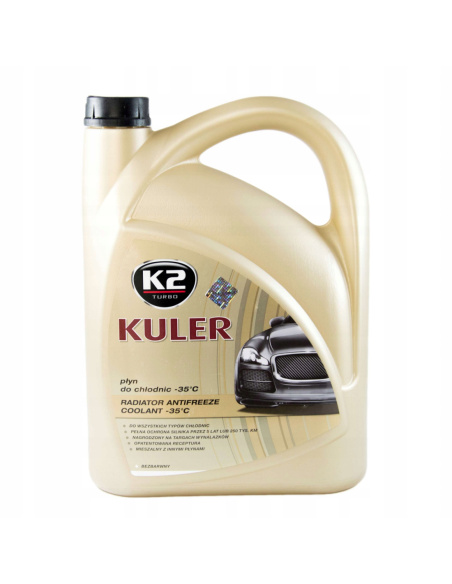 K2 Kuler Long Life -35°C płyn do chłodnic bezbarwny 5 l – zdjęcie produktu