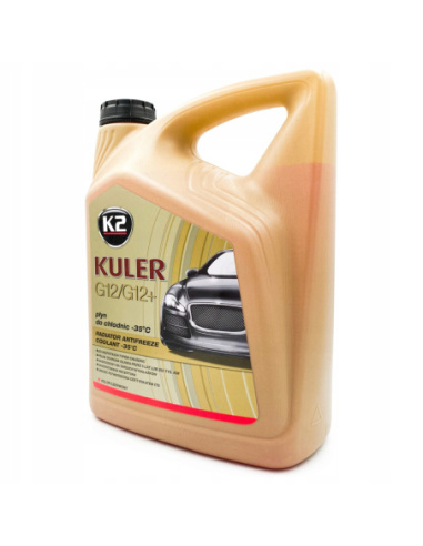 K2 Kuler płyn do chłodnic G12/G12+ czerwony -35°C 5 l – zdjęcie produktu